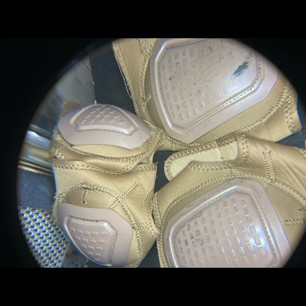 Knee and elbow pads. Velcro straps